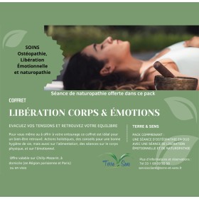 Coffret holistique avec une séance de naturopathie, ostéopathie et libération émotionnelle